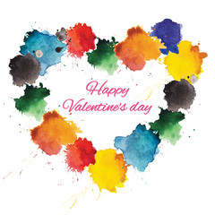 Painted vector illustration