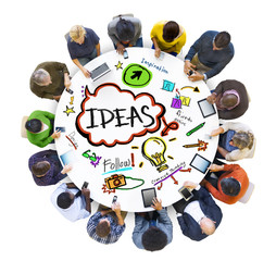 People Social Networking Ideas Follow Concept