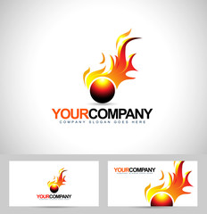 Fire Flame Logo. Creative Flame vector logo