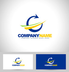 Circle Abstract Logo. Vector circle logo