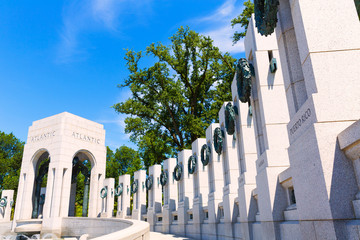 World War II Memorial in washington DC USA