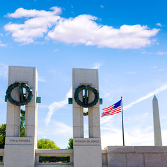World War II Memorial in washington DC USA