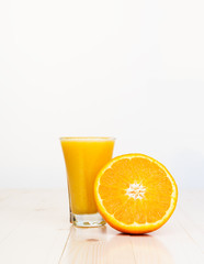 Cocktail from orange