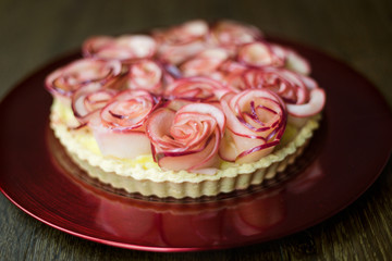Rose Apple Tart