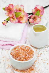 Spa setting