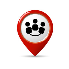 Locator / Icon / Web / Button