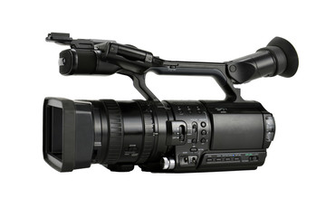 camera on a white background