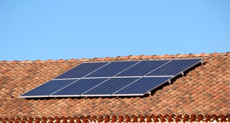 Panneaux solaires en Provence