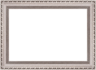 Silver horizontal Neoclassical frame