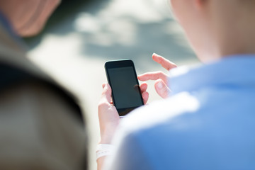 Typing on Smartphone
