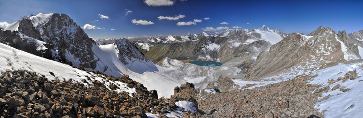 Fototapeta na wymiar Ala Archa in Kyrgyzstan