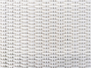 Old White Plastic Weaving