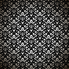 Sophisticated Black Forged Pattern