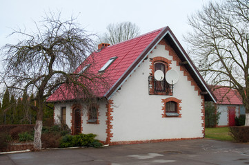 Fototapeta na wymiar House in the village
