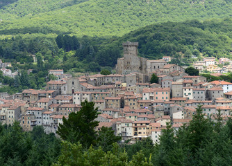 Fototapeta na wymiar Arcidosso (Tuscany, Italy)