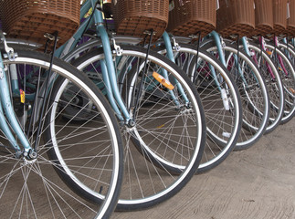 Fototapeta na wymiar bicycle Wheel