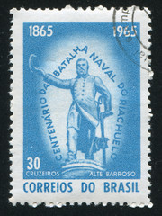 Statue of Admiral Barroso