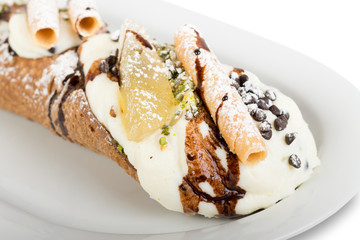 Cannolo Siciliano - Sicilian Cannolo