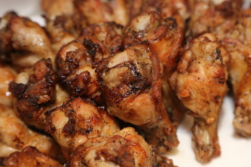 roasted chicken wing