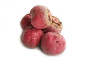 rape rosse crude_ sfondo bianco