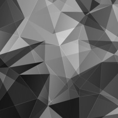 Black Triangle Abstract Background