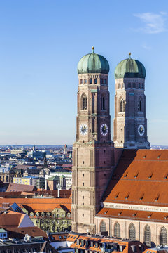 The Frauenkirche is a church in the Bavarian city of Munich