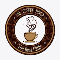 Coffee design, vector illustration.
