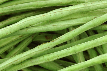 background of fresh long beans