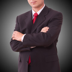 Confident businessman portrait