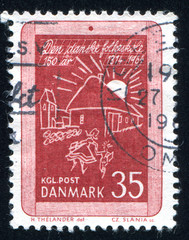 Early Public School Drawn on Slate