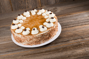 Cappuccino Sahne Torte