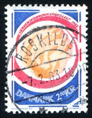 World Communications Year emble