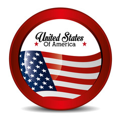 USA design, vector illustration.