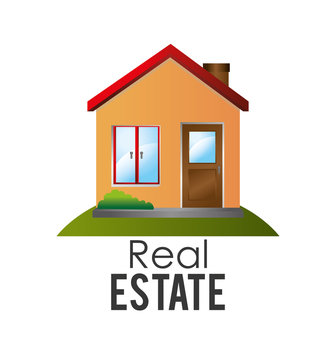 Real estate design, vector illustration.