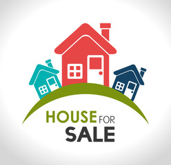 Real estate design, vector illustration.