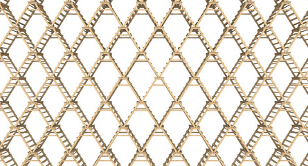 Naklejka premium Стремянки. Фон