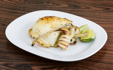 Grilled cuttlefish