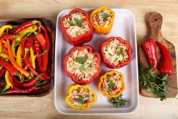 Stuffed peppers