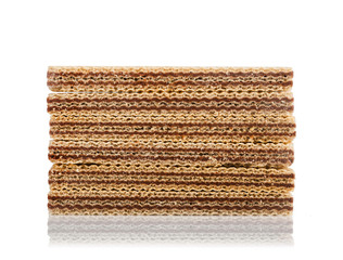 Wafers on white