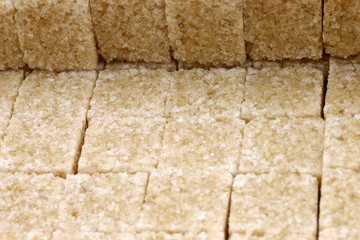 sugar cane cubes background