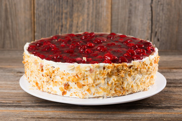 Himbeer-Käse-Sahnetorte