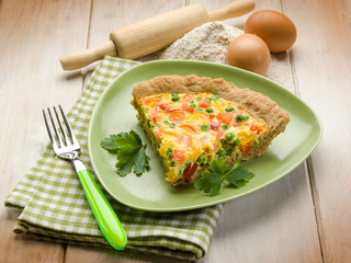 vegetarian quiche