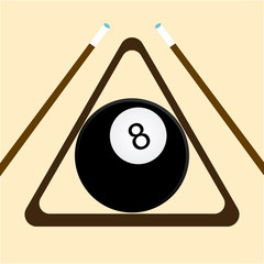 billiard emblem