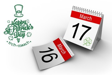 Composite image of shamrock