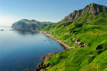 礼文島元地海岸