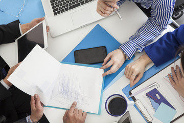 Scene of internal meetings