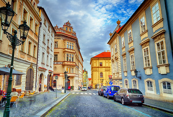 Fototapeta premium Mala Strana streets