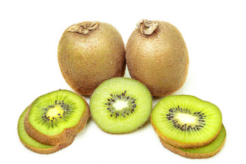 Kiwi fruit isolated