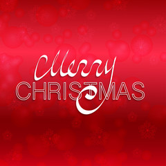Christmas light vector background. Modern card or invitation.