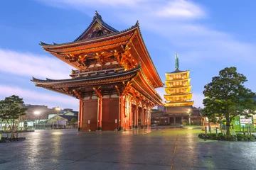 Foto op Aluminium Tokio - Sensoji-tempel in Asakusa, Japan © orpheus26